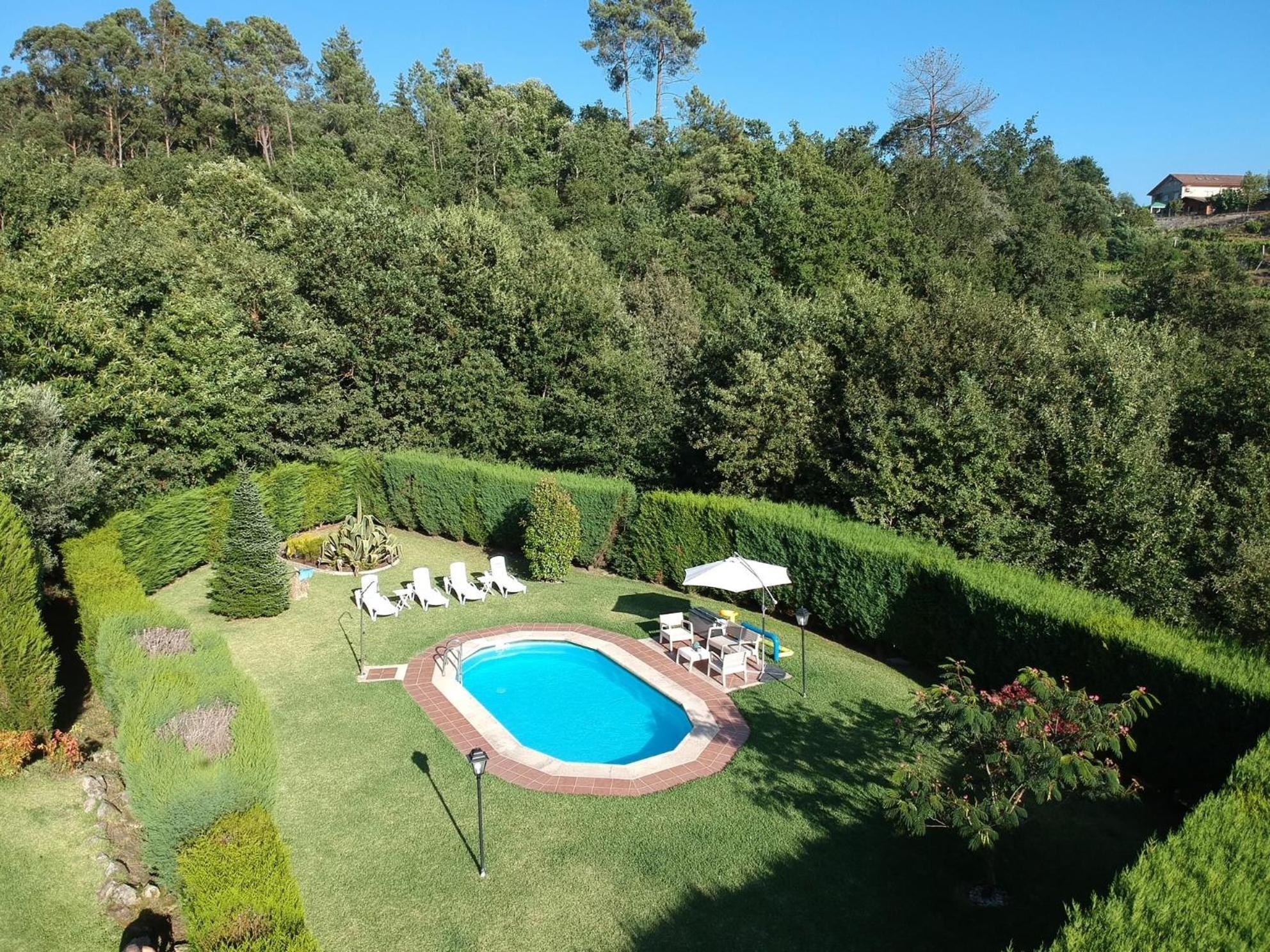 Casa Rural O Carballo Da Pedra La Caniza Buitenkant foto
