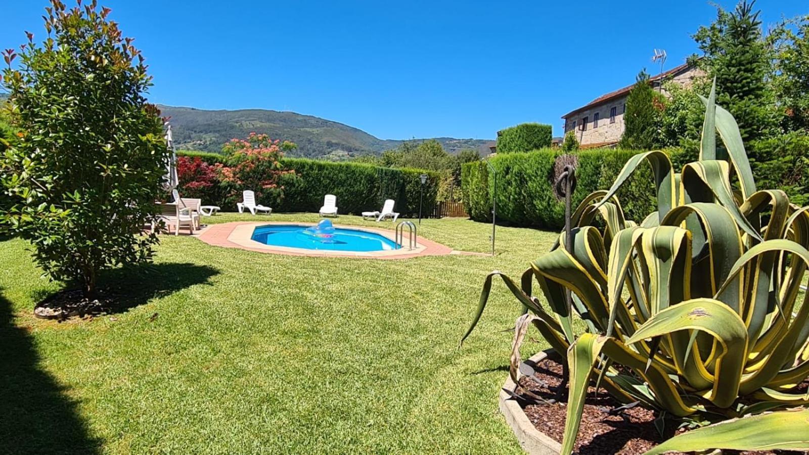 Casa Rural O Carballo Da Pedra La Caniza Buitenkant foto
