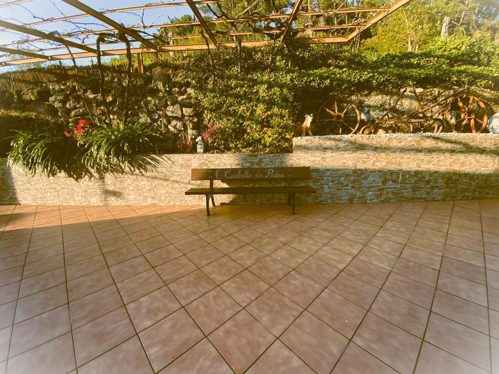 Casa Rural O Carballo Da Pedra La Caniza Buitenkant foto