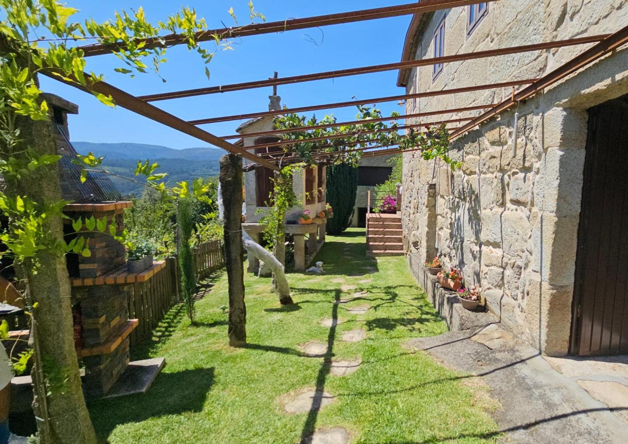 Casa Rural O Carballo Da Pedra La Caniza Buitenkant foto
